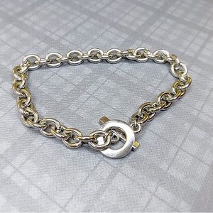 Silver Tone Chain Bracelet